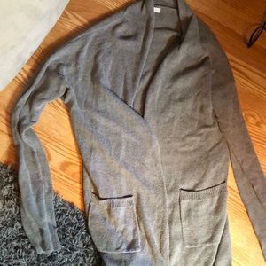 Abound long grey sweater